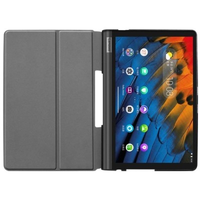 Lenovo Yoga Smart Tab 10.1" (YT-X705F, YT-X705L) atvēramais melns maciņš | Vacins.lv
