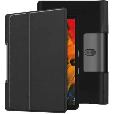 Lenovo Yoga Smart Tab 10.1" (YT-X705F, YT-X705L) atvēramais melns maciņš | Vacins.lv