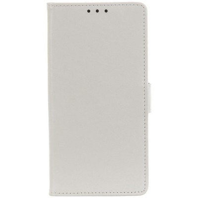 Nokia 2.3 atvēramais ādas balts maciņš, grāmata (maks) | Vacins.lv