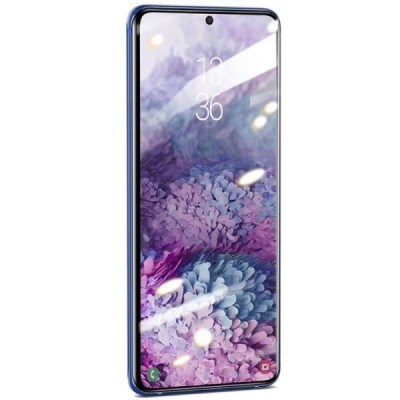 Samsung Galaxy S20+ (G985) Mocolo UV Light Irradiation sustiprintos apsaugos skaidrus pilnai dengiantis apsauginis ekrano stikla