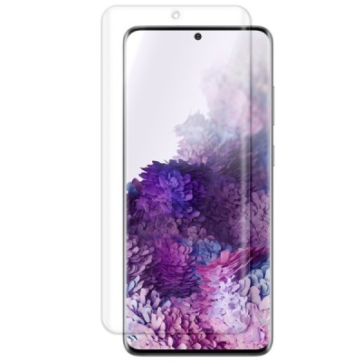 Samsung Galaxy S20 Plius (G986) skaidri apsauginė pilnai dengianti ekrano plėvelė / Priedai.lt