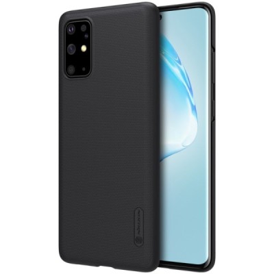 Samsung Galaxy S20+ Plus (G985) Nillkin Frosted Shield melns apvalks | vacins.lv