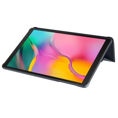 Origināls Samsung Galaxy Tab A 10.1 2019 (T515, T510) Book Cover EF-BT510 ādas atvēramais melns maciņš / Vacins.lv