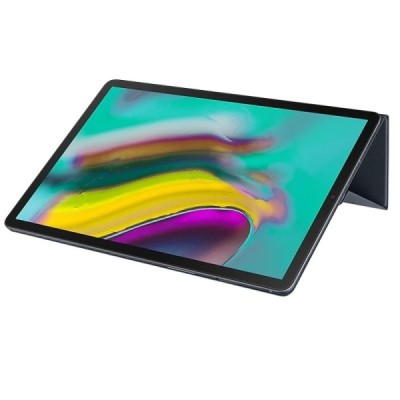 Origināls Samsung Galaxy Tab S5e (T720, T725) Book Cover EF-BT720 ādas atvēramais melns maciņš | Vacins.lv