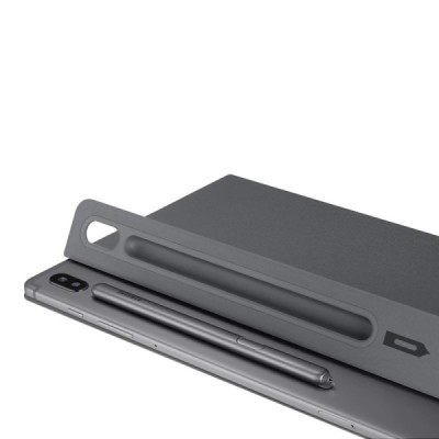 Origināls Samsung Galaxy Tab S6 10,5 T865 (T860) Book Cover EF-BT860 ādas atvēramais melns maciņš | Vacins.lv