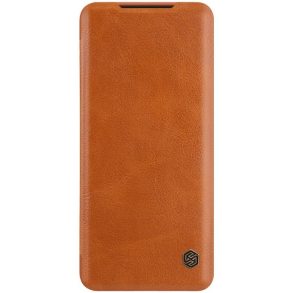 „Nillkin“ Qin atvēramais maciņš - brūns (Galaxy S20)