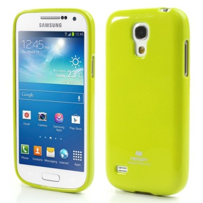 Mercury žalias (salotinis) Samsung Galaxy S4 mini TPU kieto silikono dėklas (nugarėlė) / Priedai.lt