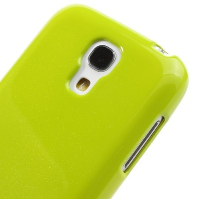 Mercury žalias (salotinis) Samsung Galaxy S4 mini TPU kieto silikono dėklas (nugarėlė) / Priedai.lt