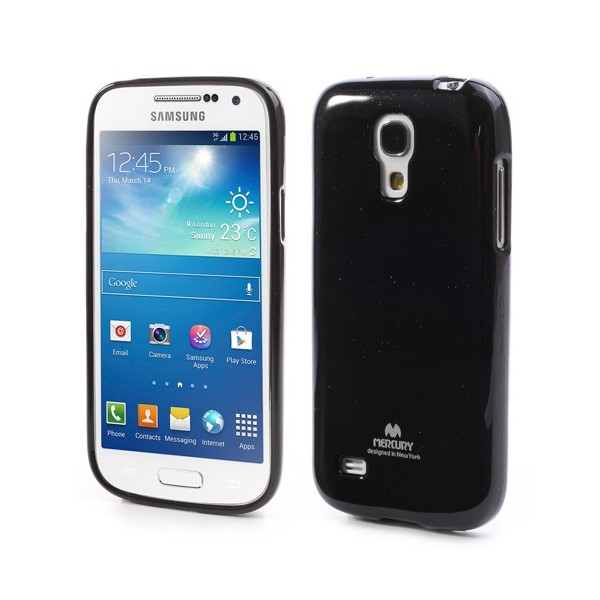 „Mercury“ dėklas - juodas (Galaxy S4 mini)