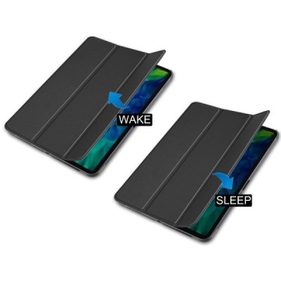 Apple iPad Pro 11 (2022 / 2021 / 2020 / 2018) atvēramais melns maciņš | Vacins.lv