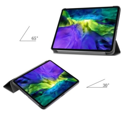 Apple iPad Pro 11 (2022 / 2021 / 2020 / 2018) atvēramais melns maciņš | Vacins.lv