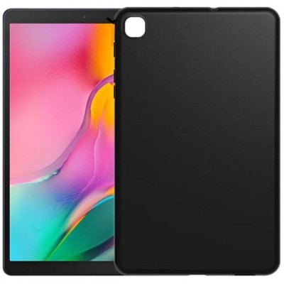 Samsung Galaxy Tab A 10.1 2019 (T515, T510) kieto silikono TPU juodas dėklas - nugarėlė / Priedai.lt