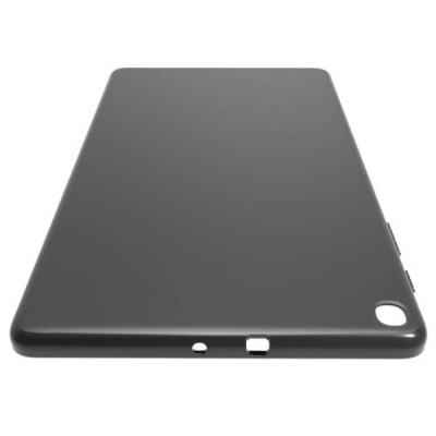 Samsung Galaxy Tab A 10.1 2019 (T515, T510) kieto silikono TPU juodas dėklas - nugarėlė / Priedai.lt