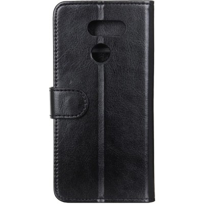 LG K50S (LM-X540) atvēramais ādas melns maciņš, grāmata (maks) | Vacins.lv