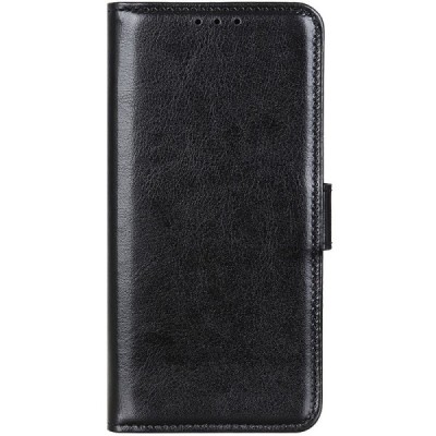 LG K40S (LM-X430) atverčiamas juodas odinis dėklas, knygutė - piniginė | Priedai.lt