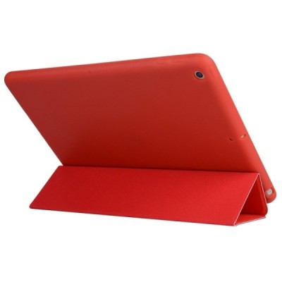 Apple iPad 10,2 (2019) solīds atvēramais sarkans maciņš - vāciņš / Vacins.lv