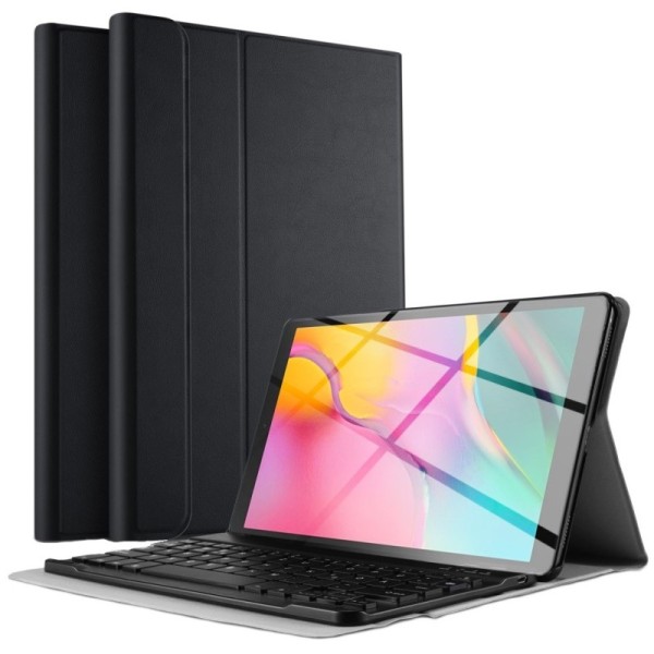 Atvēramais futrālis ar tastatūra - melns (Galaxy Tab A 10.1 2019)