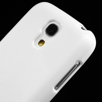 Mercury baltas Samsung Galaxy S4 mini TPU kieto silikono dėklas (nugarėlė) / Priedai.lt