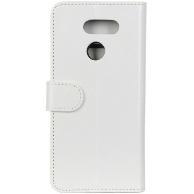 LG K40S (LM-X430) atvēramais ādas balts maciņš, grāmata (maks) | Vacins.lv