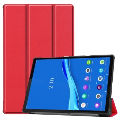 Lenovo Tab M10 Plus 10.3" (X606F) atvēramais sarkans maciņš | Vacins.lv