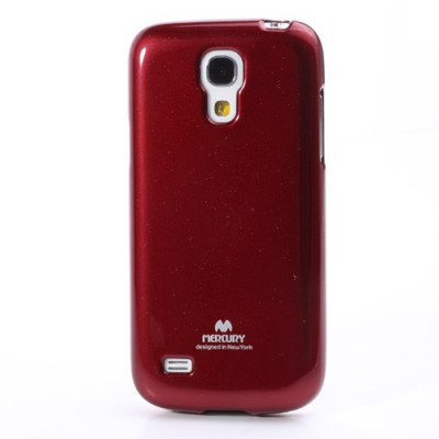 Mercury raudonas Samsung Galaxy S4 mini TPU kieto silikono dėklas (nugarėlė) / Priedai.lt