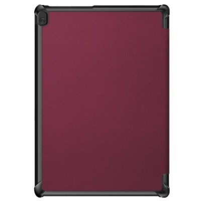 Lenovo Tab M10 10.1" (X605F, X605L, X505F, X505L) atvēramais bordo maciņš / Vacins.lv