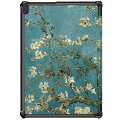 Lenovo Tab M10 10.1" (TB-X605F, X605L, X505F, X505L) „Sakura“ atvēramais krāsains maciņš / Vacins.lv