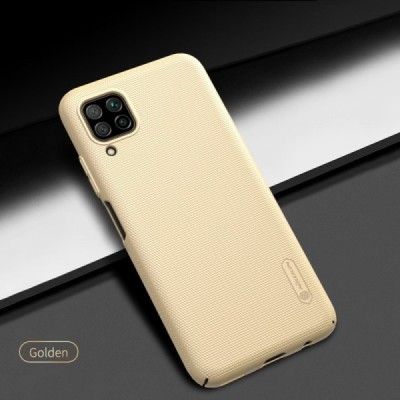 Huawei P40 Lite Nillkin Frosted Shield zelta apvalks | vacins.lv