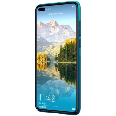 Huawei P40 Nillkin Frosted Shield zils apvalks | vacins.lv
