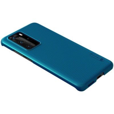 Huawei P40 Pro Nillkin Frosted Shield zils apvalks | vacins.lv