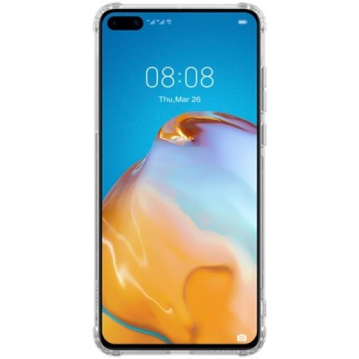 Huawei P40 „Nillkin“ Nature dzidrs (caurspīdīgs) silikona TPU apvalks | Vacins.lv