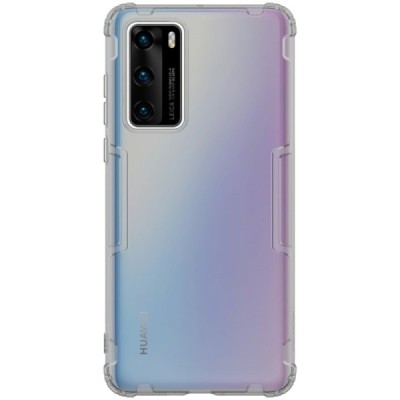 Huawei P40 „Nillkin“ Nature dzidrs (pelēks) silikona TPU apvalks | Vacins.lv