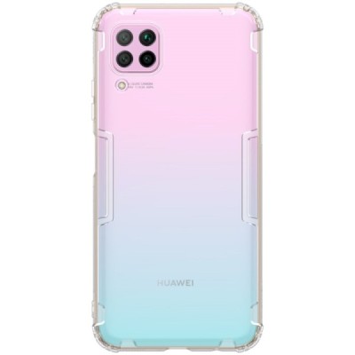 Huawei P40 Lite „Nillkin“ Nature skaidrus (permatomas) silikoninis TPU bespalvis dėklas - nugarėlė | Priedai.lt
