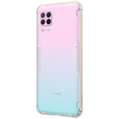 Huawei P40 Lite „Nillkin“ Nature skaidrus (permatomas) silikoninis TPU bespalvis dėklas - nugarėlė | Priedai.lt