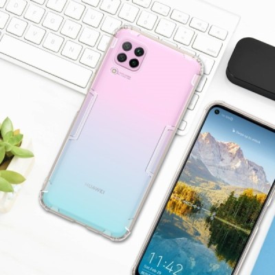 Huawei P40 Lite „Nillkin“ Nature skaidrus (permatomas) silikoninis TPU bespalvis dėklas - nugarėlė | Priedai.lt