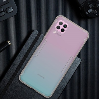 Huawei P40 Lite „Nillkin“ Nature dzidrs (pelēks) silikona TPU apvalks | Vacins.lv