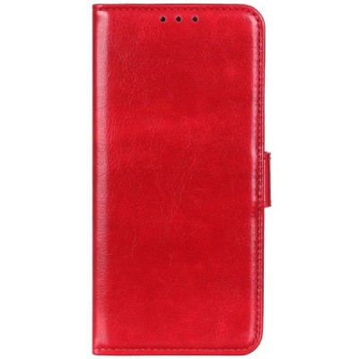 LG K50S (LM-X540) atvēramais ādas sarkans maciņš, grāmata (maks) | Vacins.lv