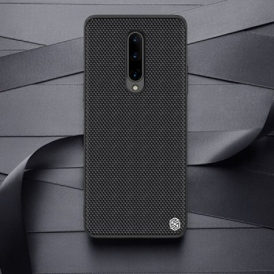 OnePlus 8 „Nillkin“ Textured Case melns apvalks | vacins.lv