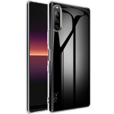 Sony Xperia L4 „Imak“ kieto silikono TPU skaidrus dėklas - nugarėlė | Priedai.lt