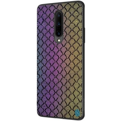 OnePlus 8 „Nillkin“ Twinkle melns (krāsains) apvalks, vāciņš | Vacins.lv