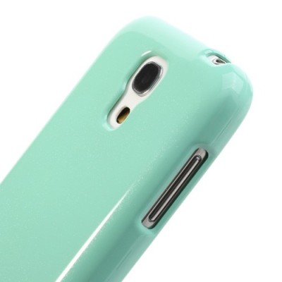 Mercury mėtinis Samsung Galaxy S4 mini TPU kieto silikono dėklas (nugarėlė) / Priedai.lt