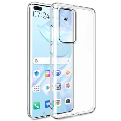 Huawei P40 cieta silikona (TPU) dzidrs apvalks / vacins.lv