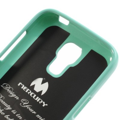 Mercury mėtinis Samsung Galaxy S4 mini TPU kieto silikono dėklas (nugarėlė) / Priedai.lt