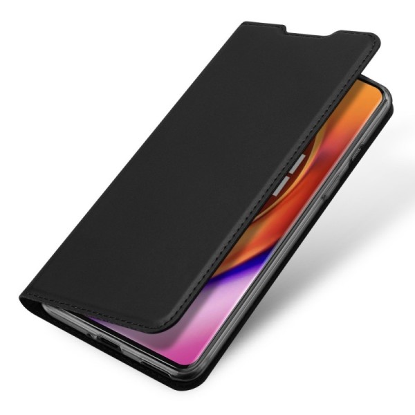 „Dux Ducis“ Skin atvērams maciņš - melns (OnePlus 8 Pro)