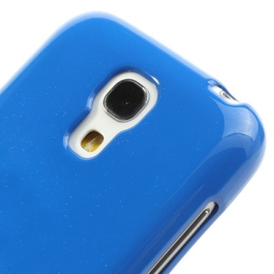 Samsung Galaxy S4 mini Mercury tumši zils cieta silikona (TPU) futrālis / Vacins.lv