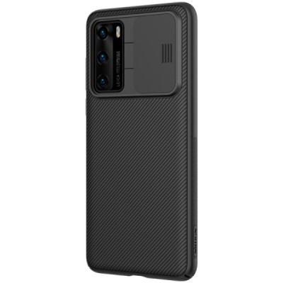 Huawei P40 „Nillkin“ CamShield melns apvalks | vacins.lv
