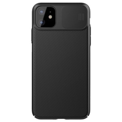 Apple iPhone 11 „Nillkin“ CamShield melns apvalks | vacins.lv