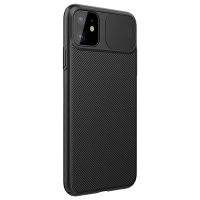 Apple iPhone 11 „Nillkin“ CamShield melns apvalks | vacins.lv
