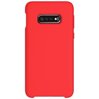Samsung Galaxy S10e „Shell“ kieto silikono TPU raudonas dėklas - nugarėlė | Priedai.lt