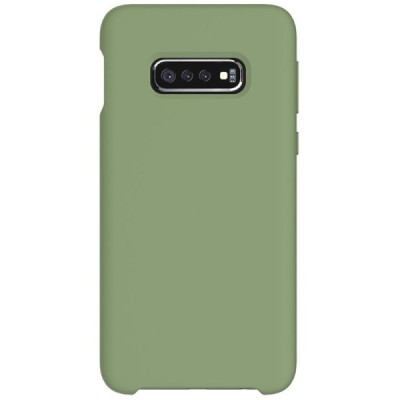 Samsung Galaxy S10e „Shell“ cieta silikona (TPU) zaļš vāciņš, apvalks | Vacins.lv